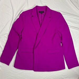 Ann Taylor Vibrant Magenta Blazer
